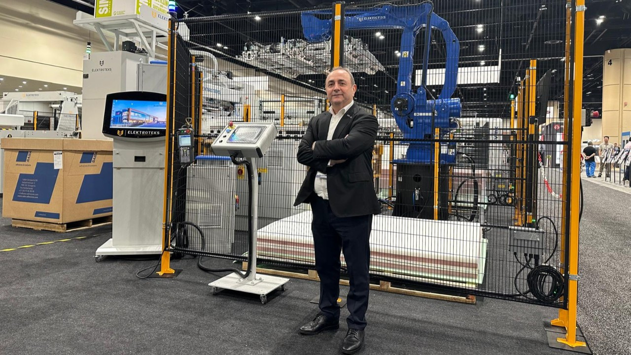 Elektroteks, fuar alanında çalışan fabrika kurdu, Orlando’da dikkatleri üzerine çekti