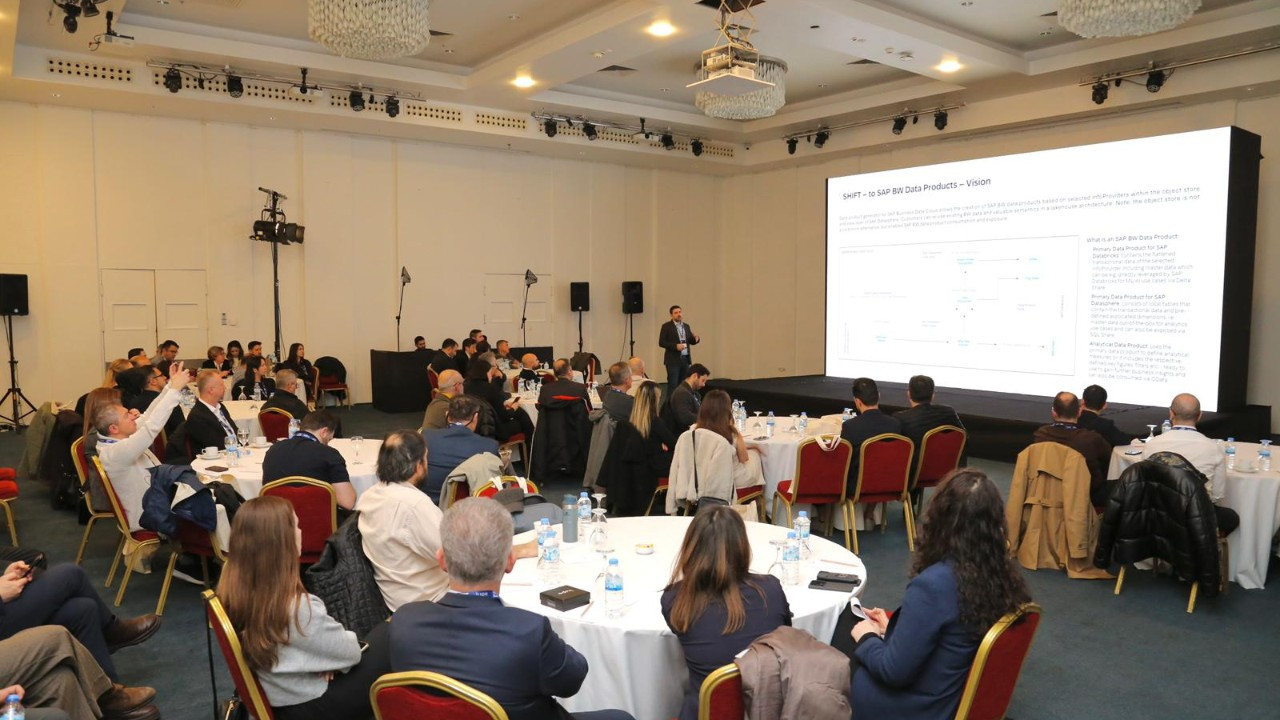 SAP Türkiye SAP Business Data Cloud sistemini Ankara’da tanıttı