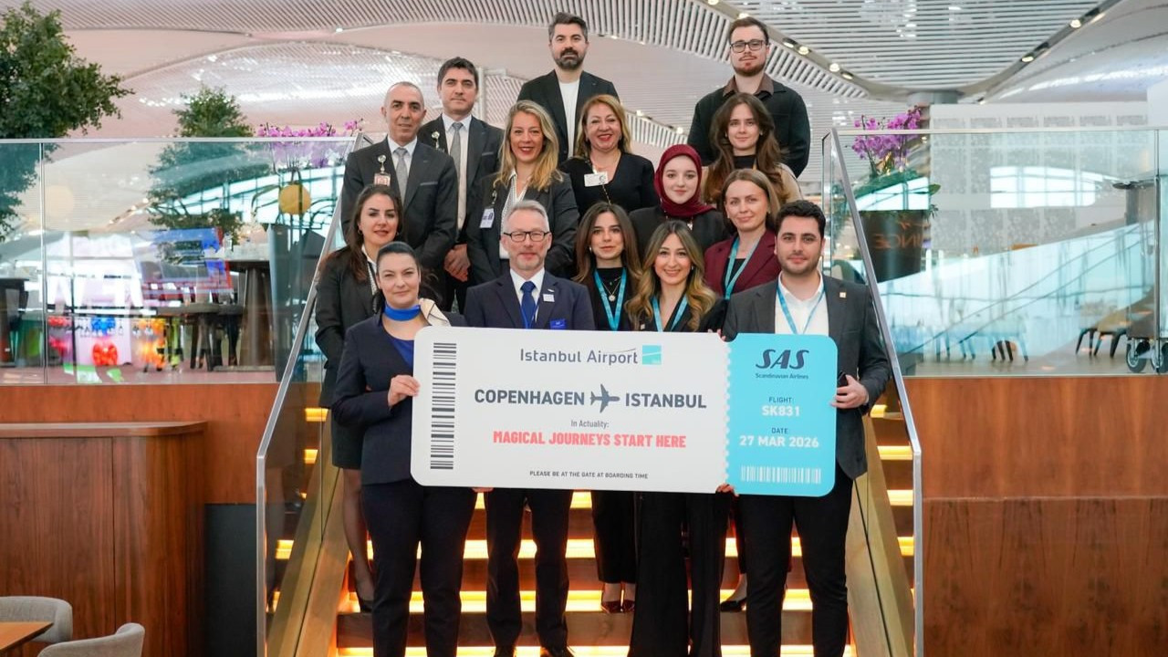İstanbul Havalimanı’nın yeni misafiri İskandinav Hava Yolları (SAS) oldu