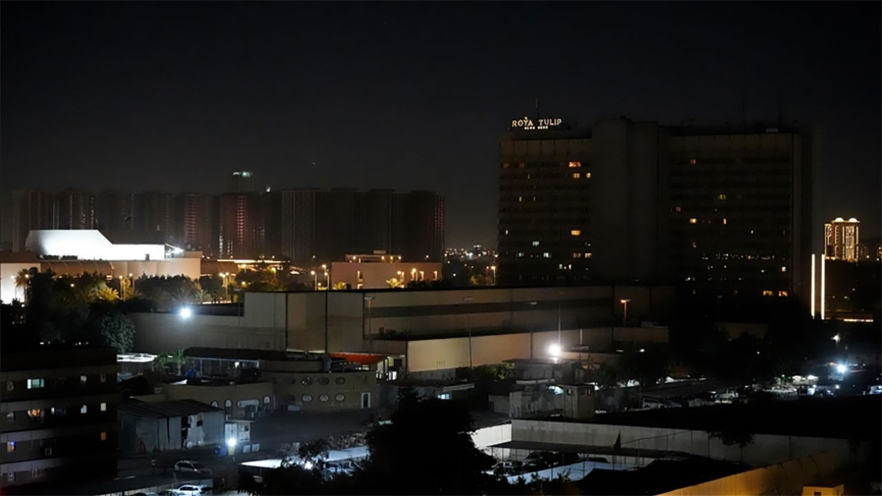 Bağdat'ta patlama sesleri sonrası ABD Büyükelçiliği hava savunma sistemi devreye girdi