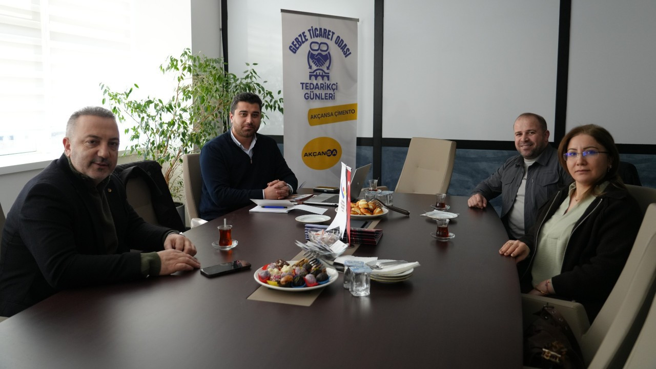 GTO Tedarikçi Günleri'nde Akçansa Çimento ve oda üyeleri bir araya geldi
