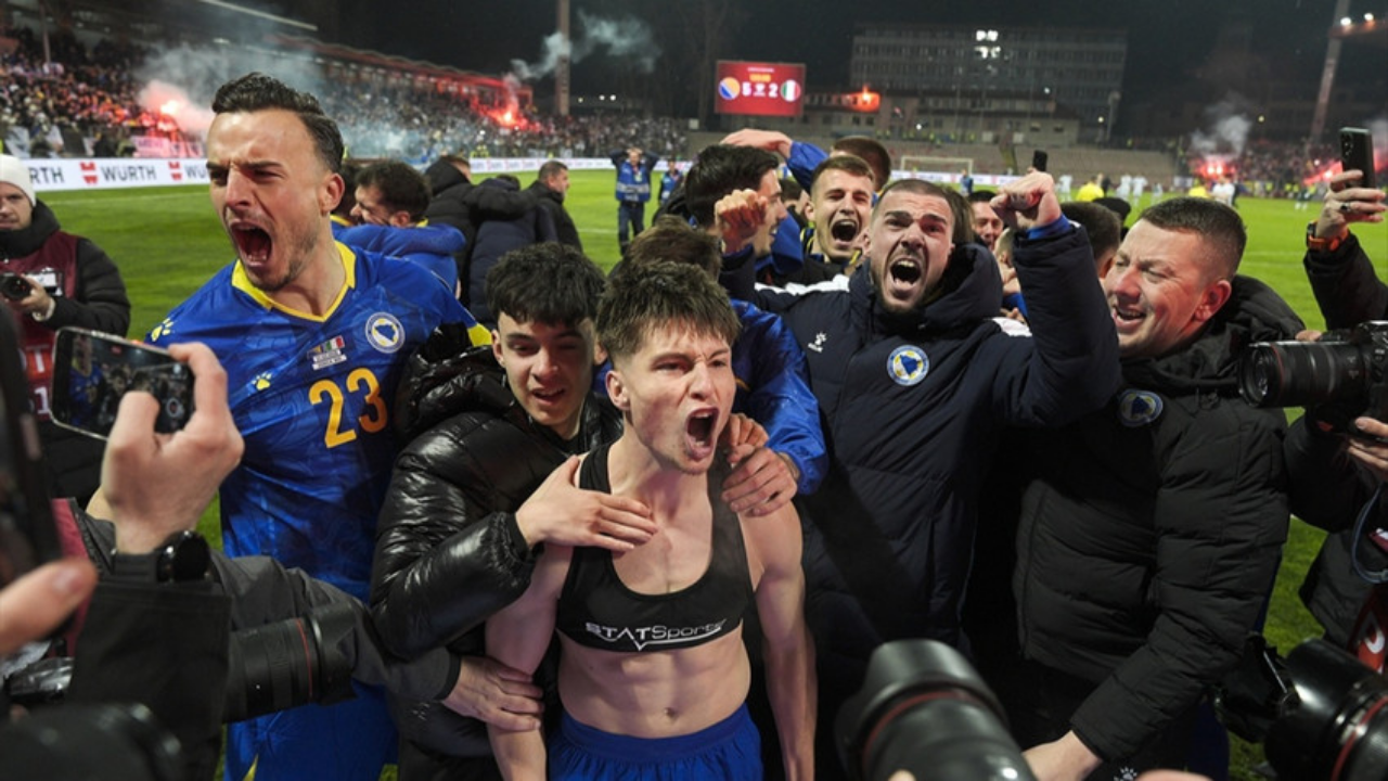 Avrupa elemelerinde Bosna Hersek sürprizi: İtalya Dünya Kupası'nda yok