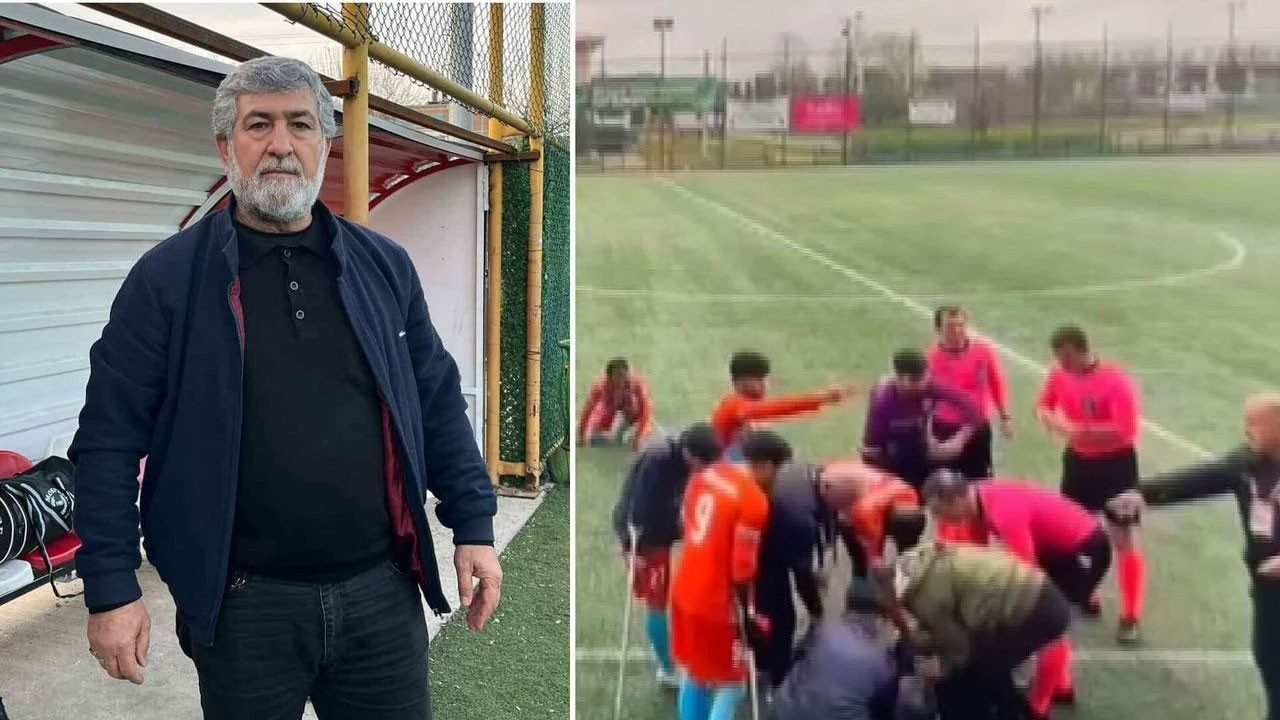 Ampute futbol karşılaşmasında kalp krizi geçiren antrenör Mustafa Bebe hayatını kaybetti