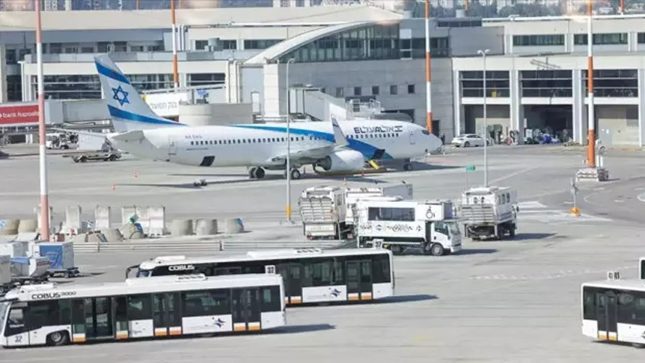 İsrail’de Ben Gurion Havalimanı zehirli duman alarmıyla tahliye edildi