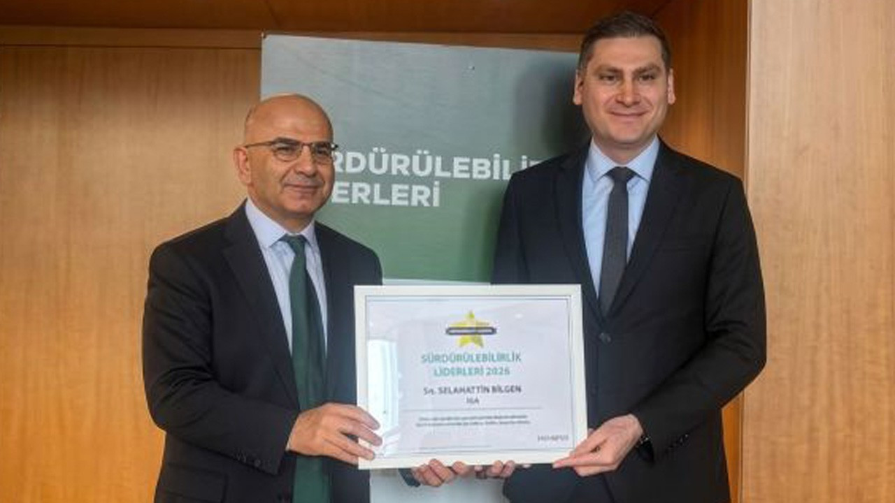 İGA CEO’su Bilgen, Sürdürülebilirlik Lider ödülü aldı