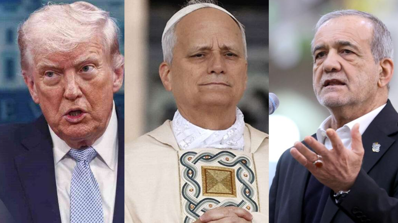 Pezeşkiyan'dan, Trump'ın hedef aldığı Papa 14. Leo'ya destek mesajı