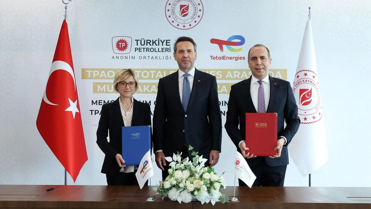 TPAO ile TotalEnergies arasında mutabakat zaptı imzalandı