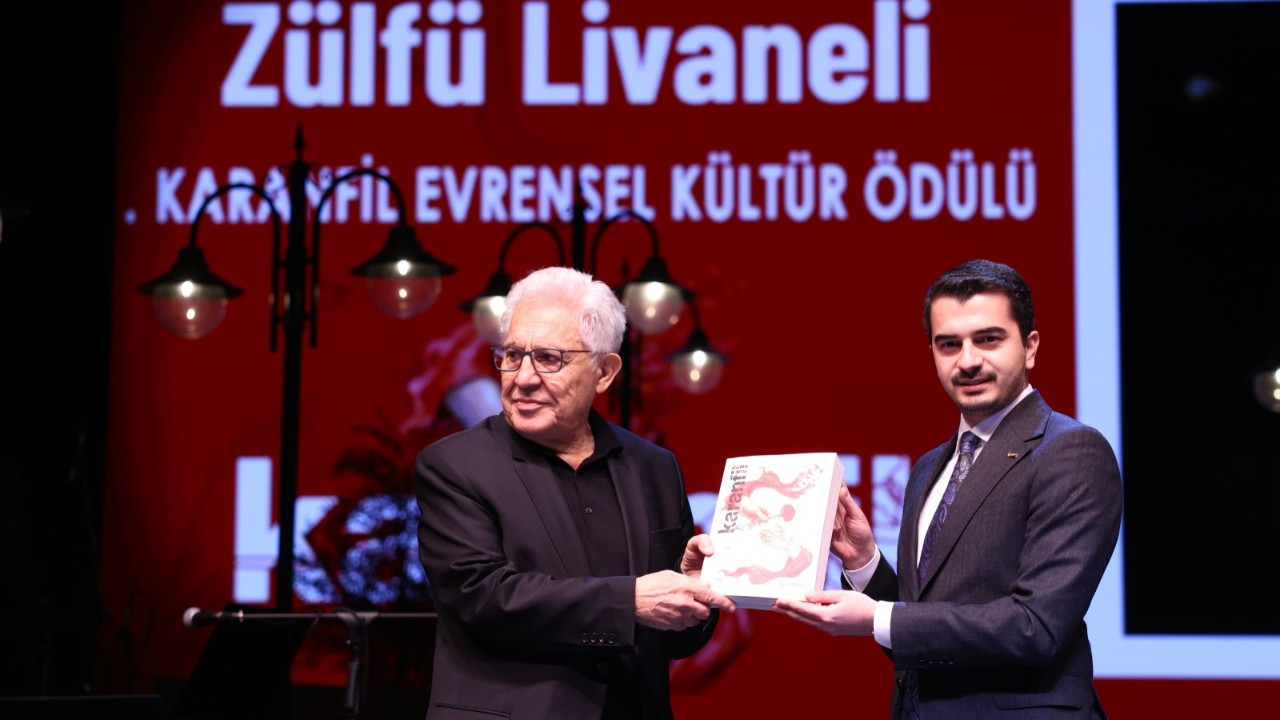 Zülfü Livaneli’ye Çankaya’dan Evrensel Kültür Ödülü