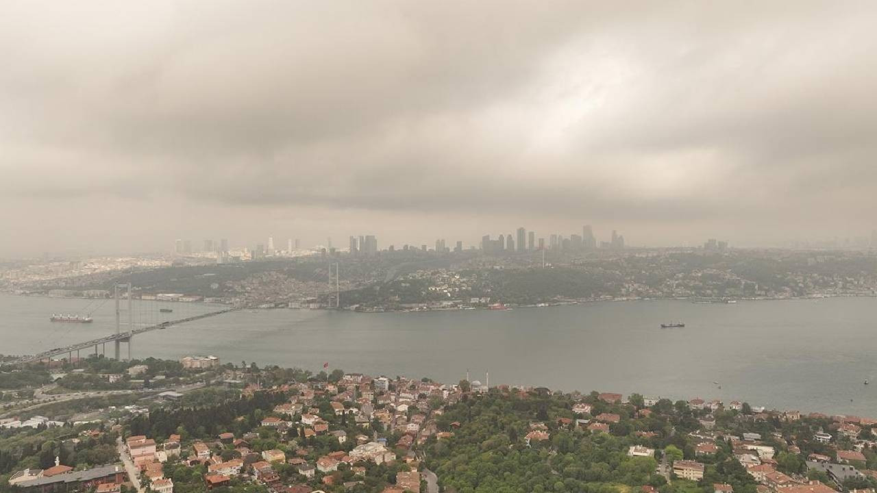 İstanbul için 'çöl tozu' uyarısı: 3 gün etkili olacak