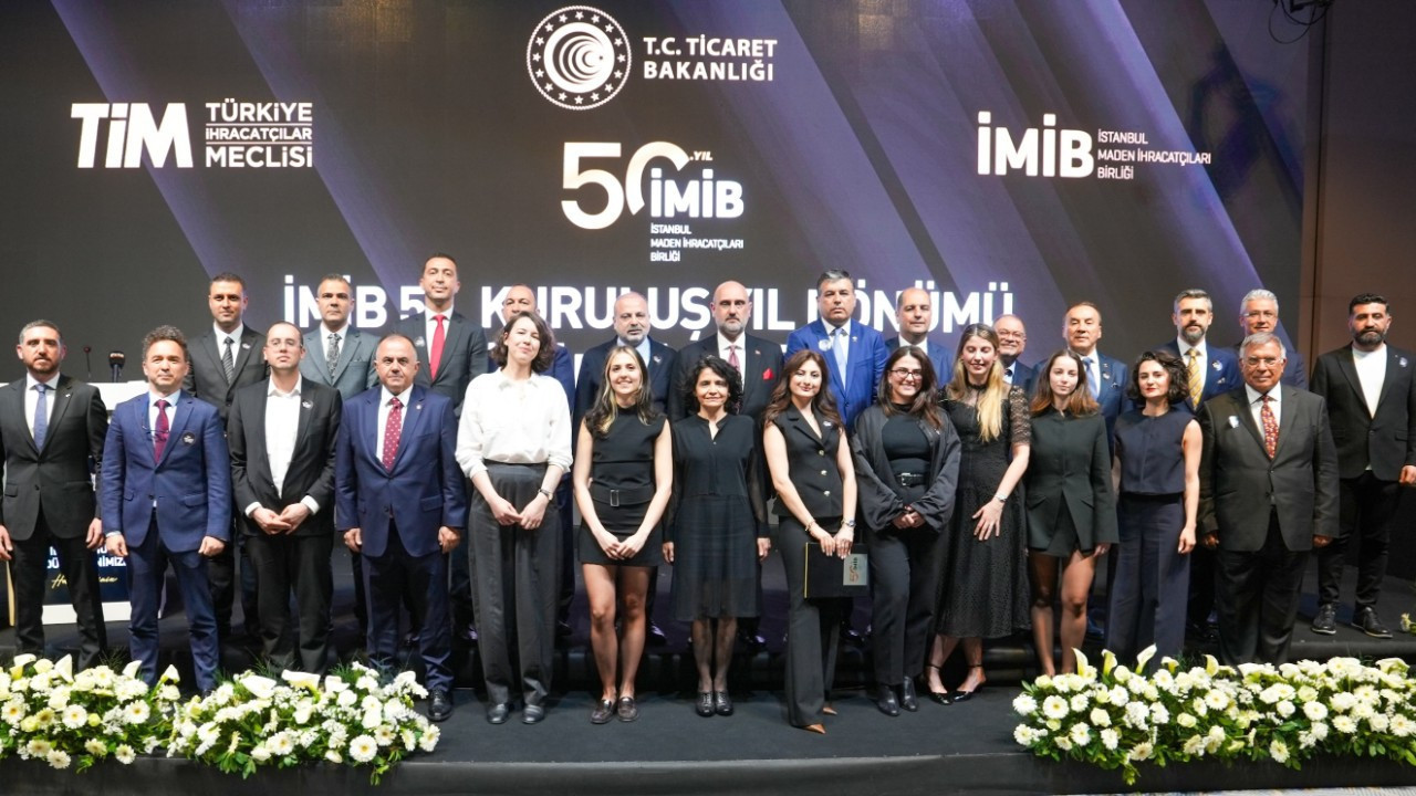 İMİB'in 50. yılında başarılı ihracatçılar ödüllendirildi