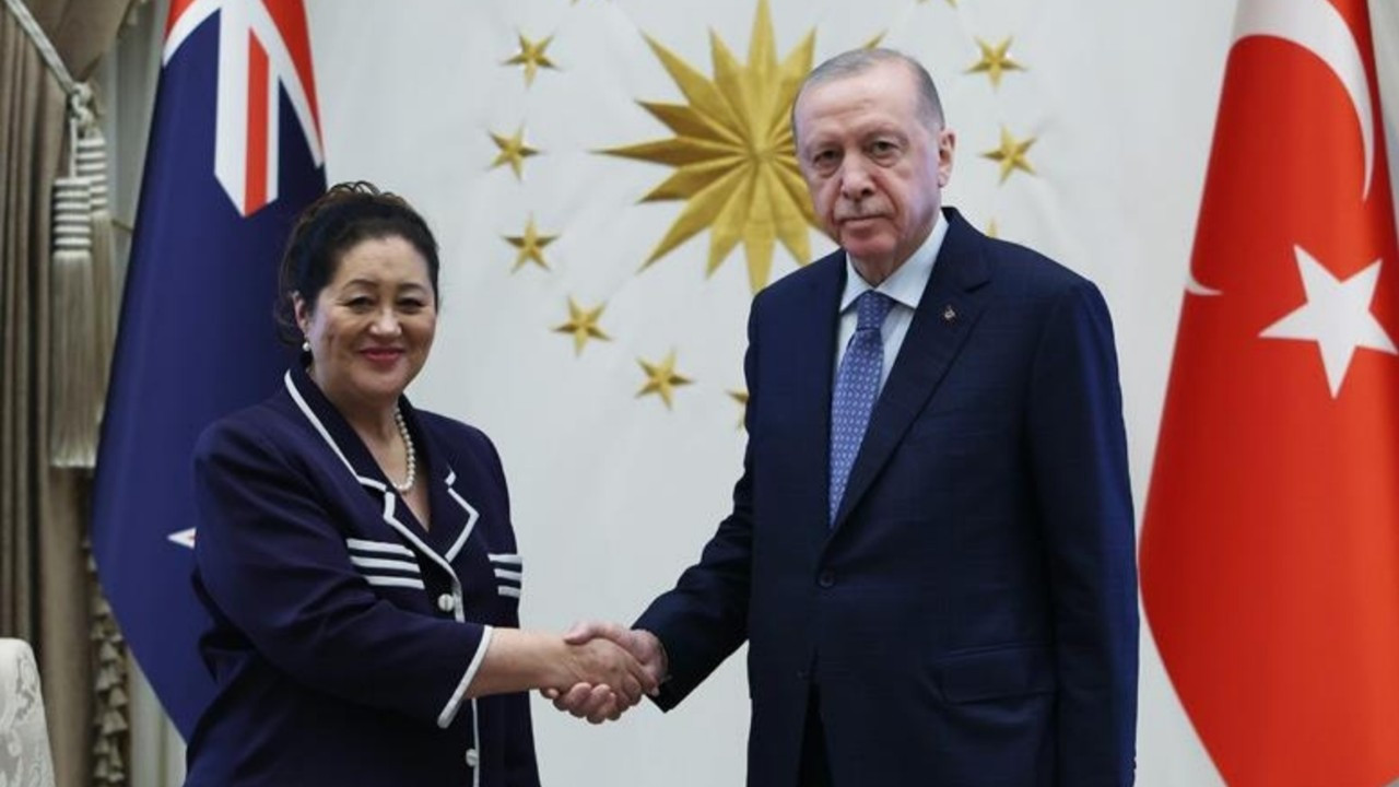 Cumhurbaşkanı Erdoğan, Yeni Zelanda Genel Valisi Kiro ile görüştü