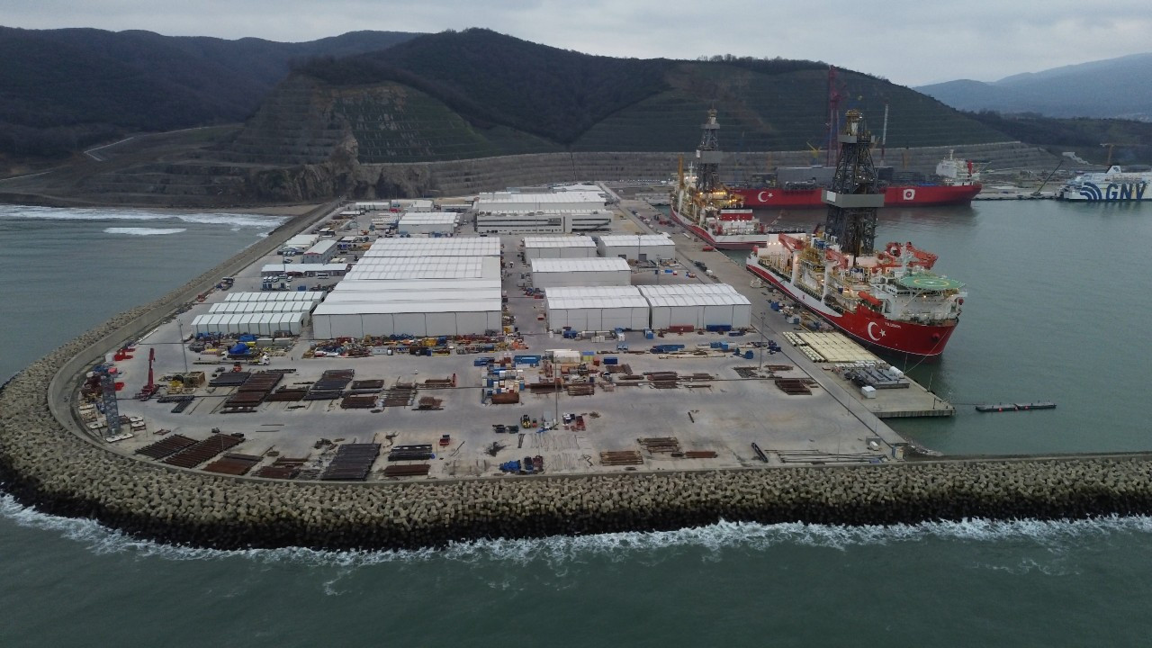 Filyos limanı, Türk enerji filosunun üssü oldu