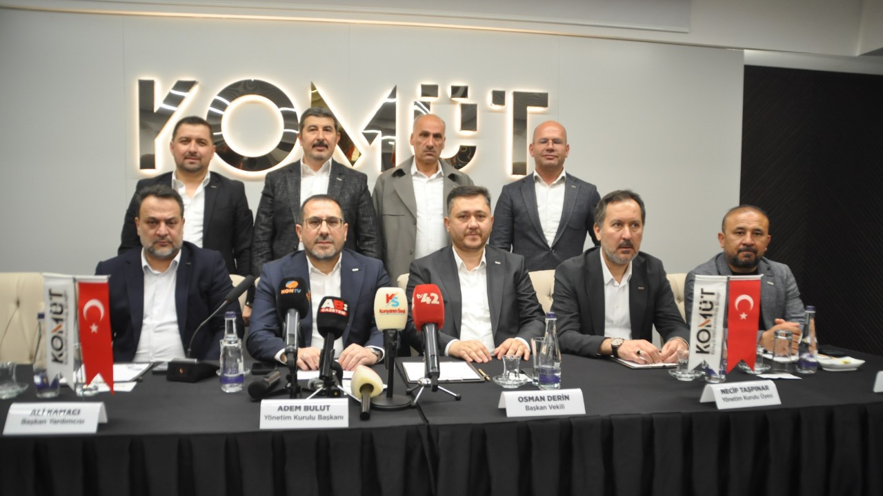 KOMÜT’te inşaat sektörü konuşuldu: Konya’ya 2 milyar TL’lik dev proje!