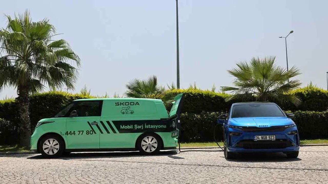 Skoda'nın mobil şarj hizmeti 3 ayda 572 şarj seansına ulaştı