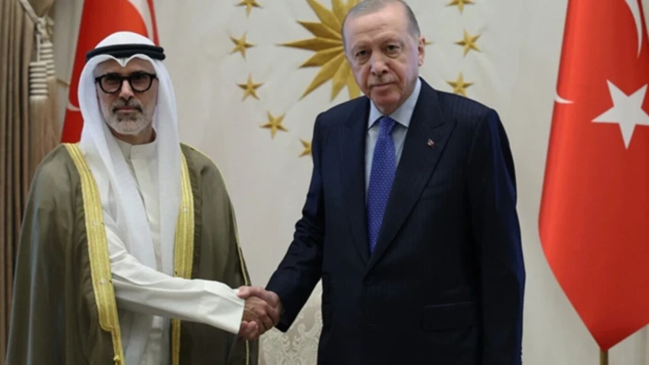Cumhurbaşkanı Erdoğan, Kuveyt Dışişleri Bakanı ile bir araya geldi