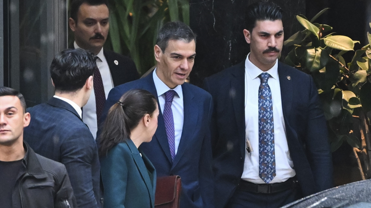 İspanya Başbakanı Sanchez, Ankara'dan ayrıldı