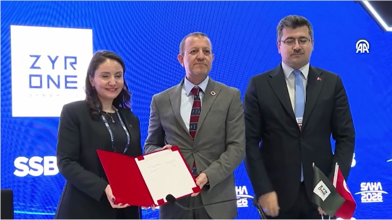 Savunma Sanayii Başkanlığı ve Zyrone Dynamics arasında imza töreni gerçekleştirildi