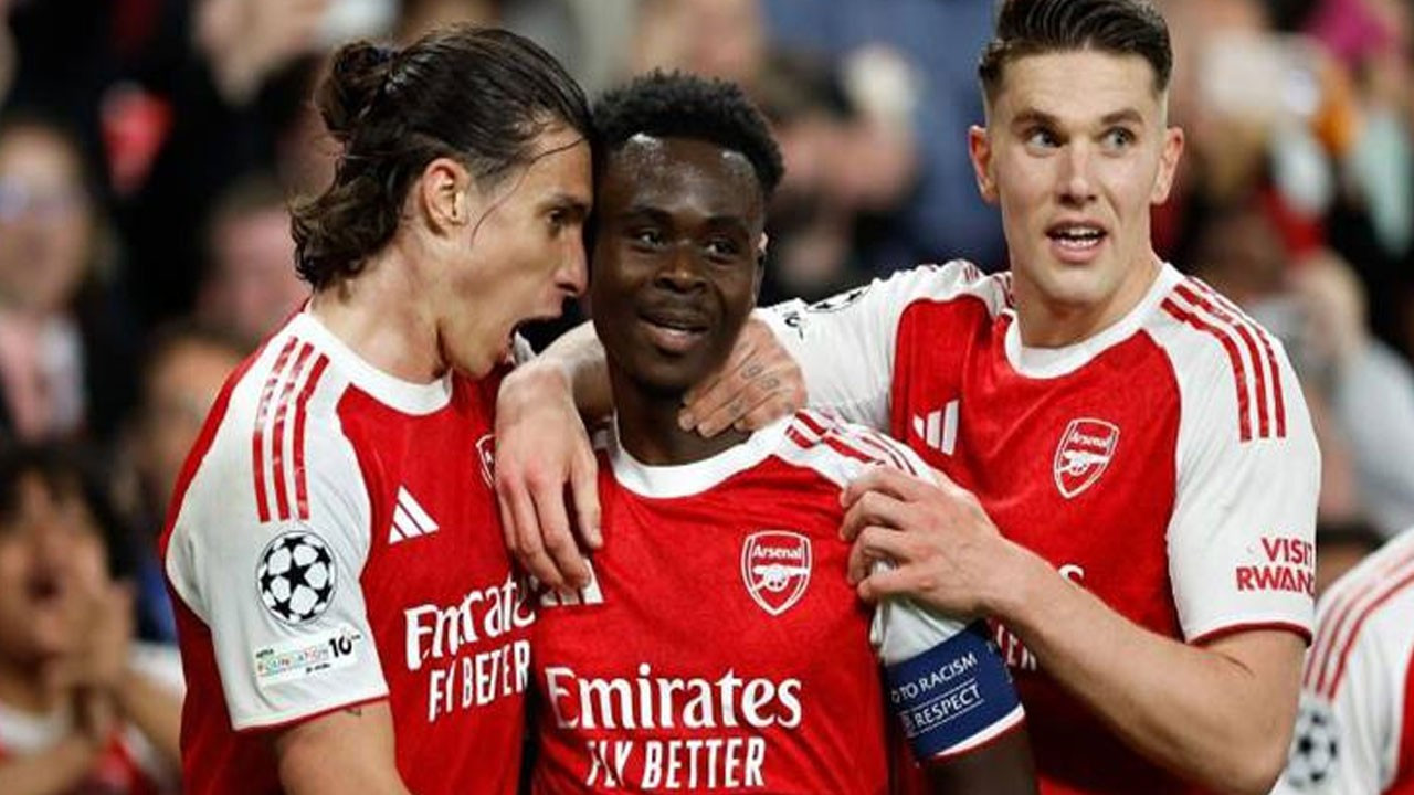 UEFA Şampiyonlar Ligi'nde ilk finalist Arsenal