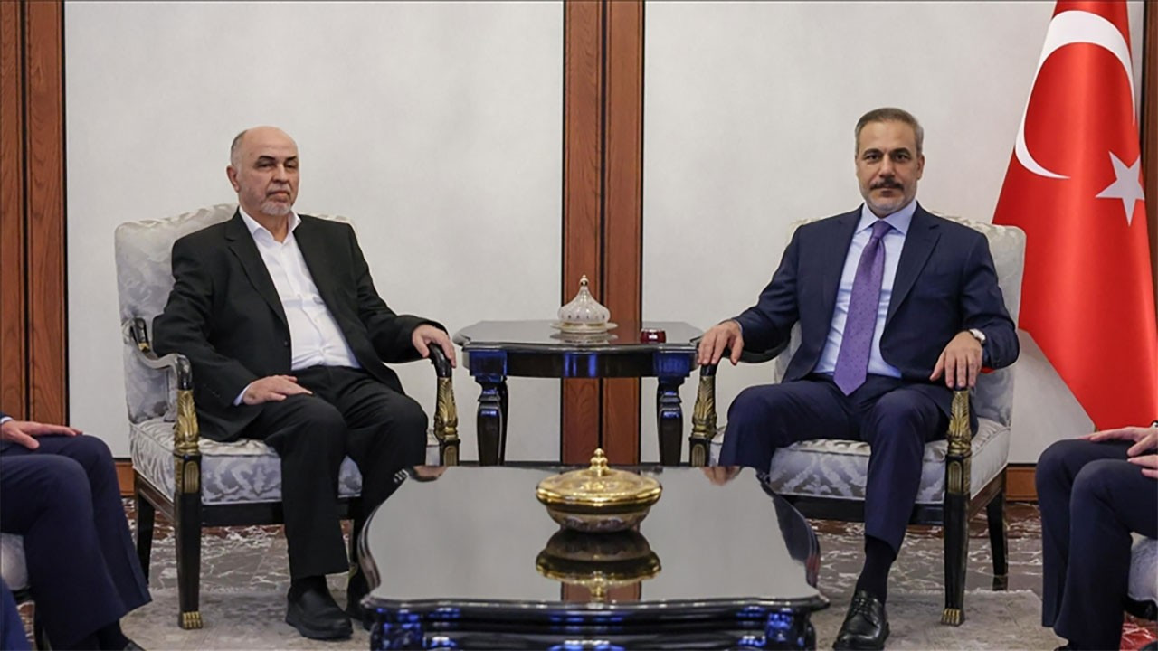 Dışişleri Bakan Hakan Fidan, Hamas heyetini kabul etti