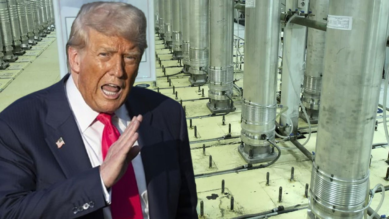 Trump'tan İran açıklaması: Uranyum olan bölgeyi gözlüyoruz, hareket olursa havaya uçururuz