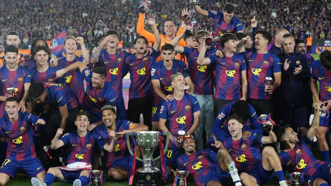 La Liga'da şampiyon Barcelona