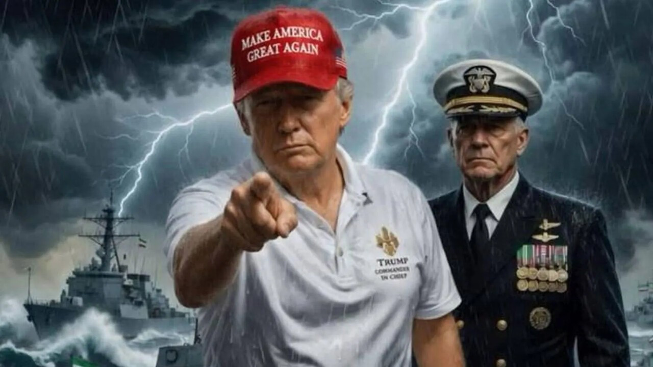 Trump’tan İran’a fotoğraflı tehdit: Bu fırtına önc…