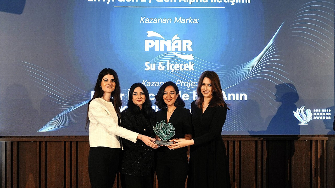 Pınar Su ve İçecek, Business Honors Awards’tan çifte zaferle döndü
