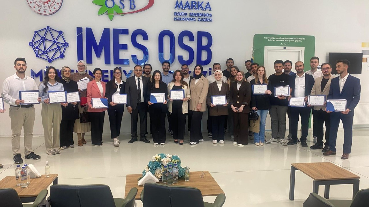 İMES OSB Mükemmeliyet Merkezi’nde İstihdam Garantili Mühendis Geliştirme programı tamamlandı