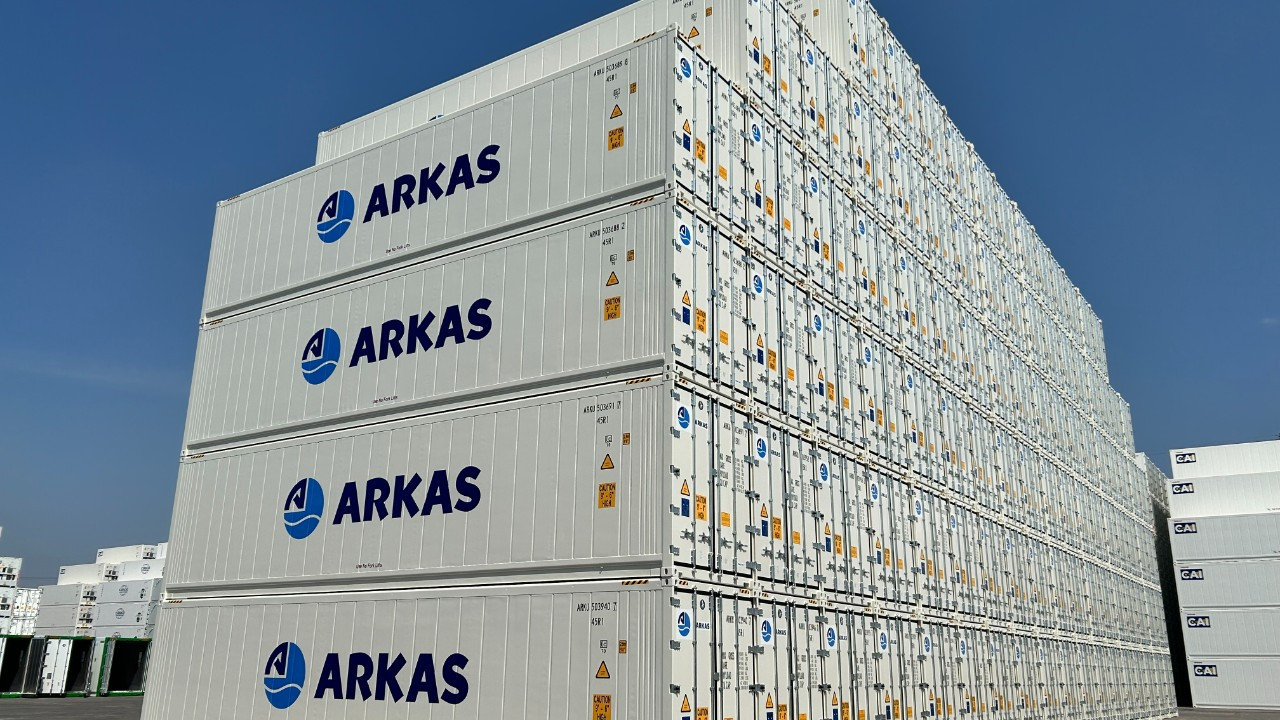 Arkas Line reefer filosunu 500 yeni konteynerle güçlendiriyor