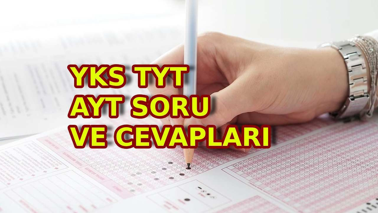 TYT AYT soruları ve cevapları 2026 | ÖSYM'nin YKS cevap anahtarı için geri sayım başladı... İşte soru kitapçıkları ve cevaplar