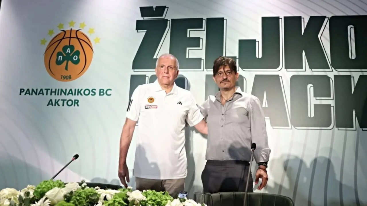 Panathinaikos'ta yeni başantrenör Obradovic resmi imzayı attı