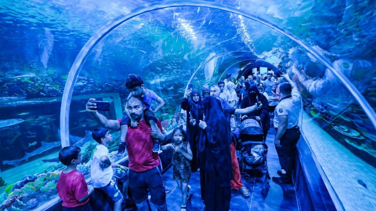 "Aqua Kıtalar Akvaryumu" Kocaeli turizmini canlandırdı