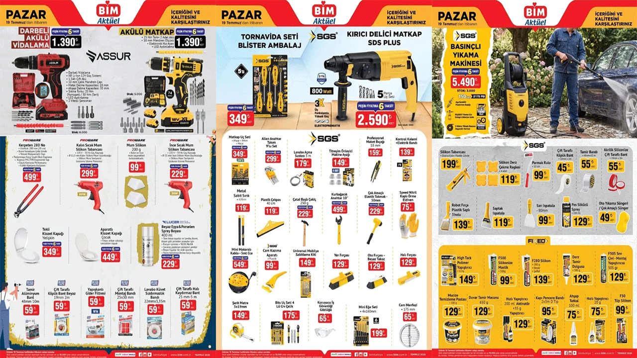 Mutfakta dijital zarafet: 19 Temmuz Pazar BİM’e Kumtel Beyaz Cam Ankastre Set geliyor!