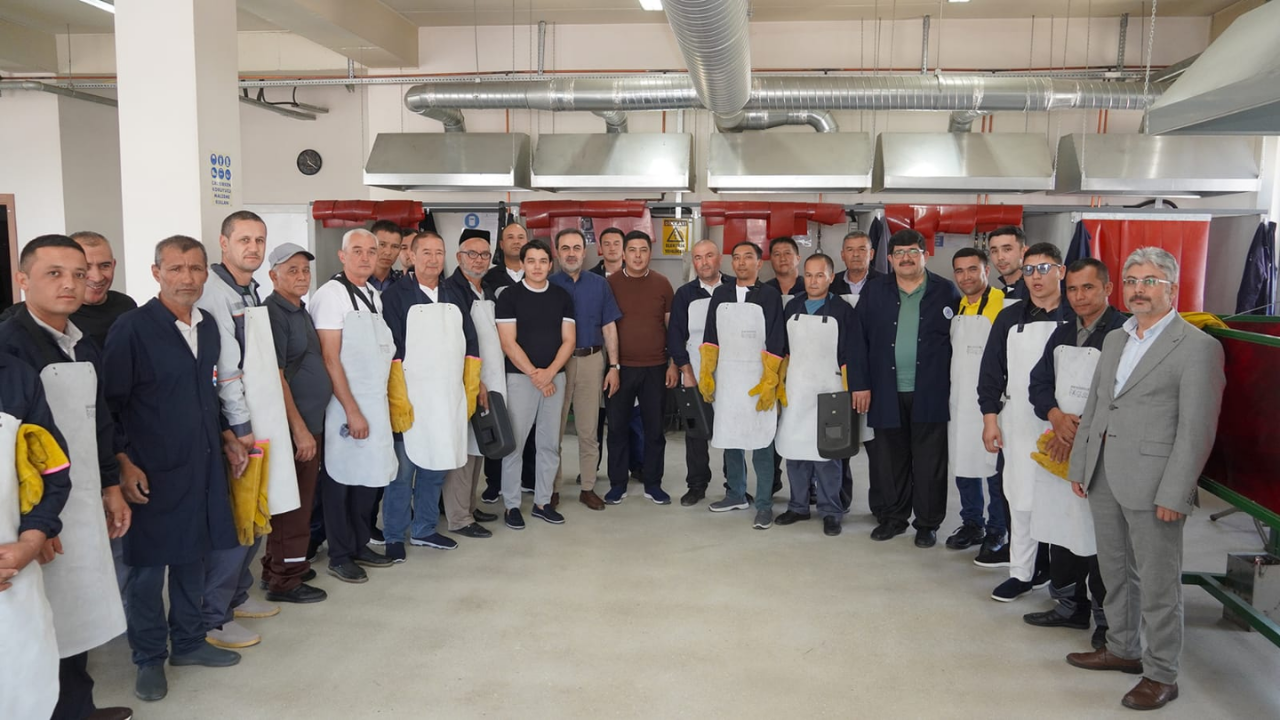 KTOTEK, Özbekistanlı Metal Teknolojisi Öğretmenlerini Ağırlıyor