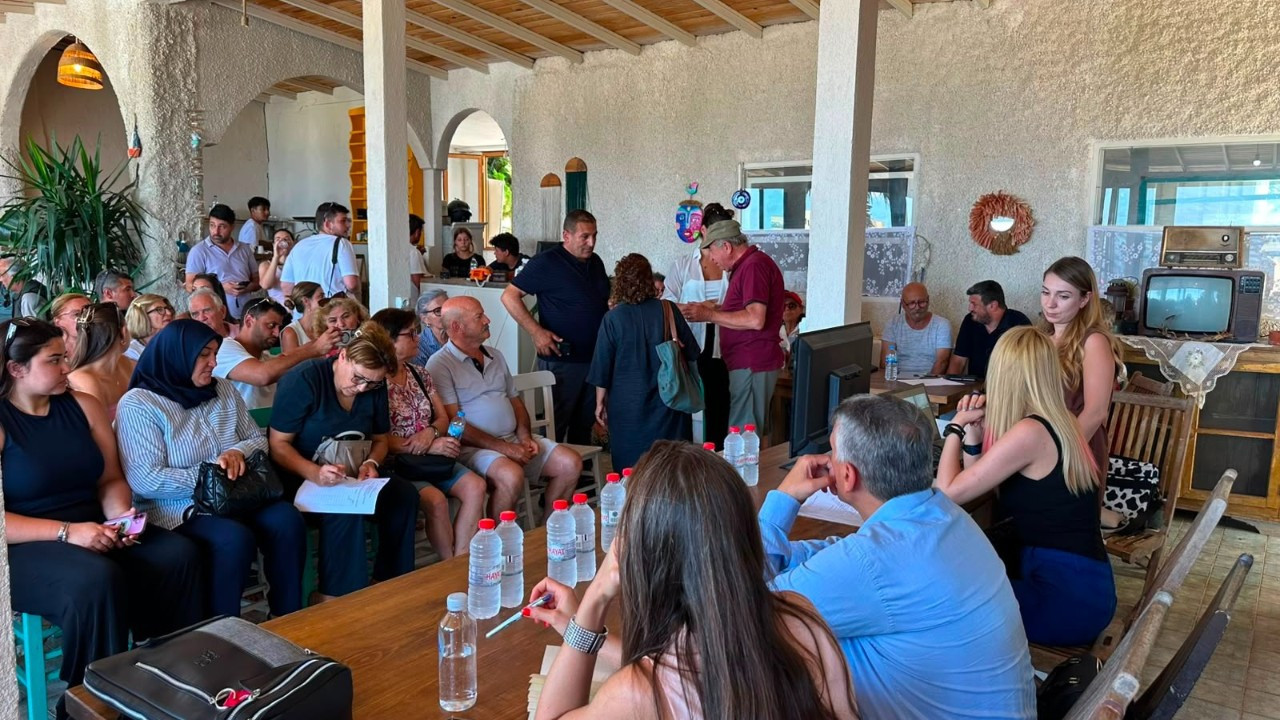 Castello Fontana’ya Çeşme halkından güçlü destek aldı