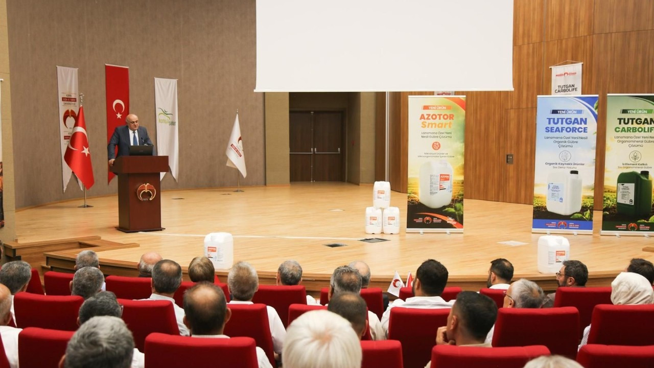 Konya Şeker ve KGTÜ iş birliğiyle geliştirilen Azotor Smart gübre tanıtıldı