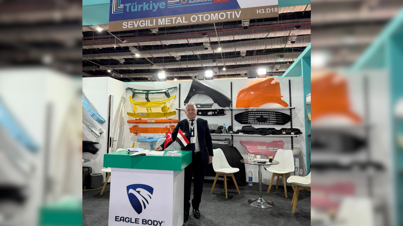 Sevgili Metal showcases auto parts at Cairo trade fair