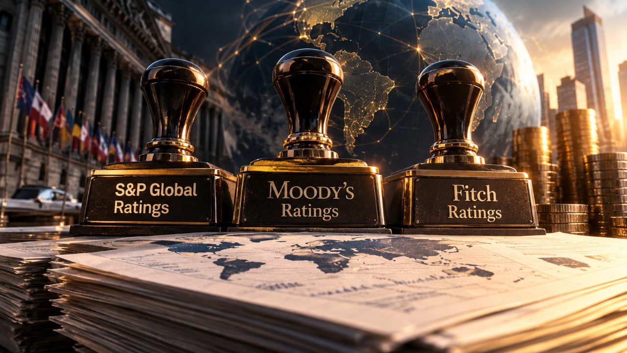 Three firms hold 93.4% of valid credit ratings reported in the US