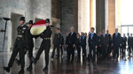 NATO Heyeti Anıtkabir'i Ziyaret Etti