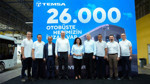 Türkiye’den dünya yollarına: TEMSA’nın 26 bininci otobüsü Avenue Neo banttan indi