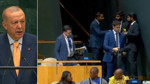 Erdoğan BM'de şiir okudu: İran ayakta alkışladı, İsrailliler salonu terk etti