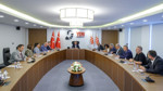 Özgür Özel, Alevi kurumlarının temsilcileriyle bir araya geldi