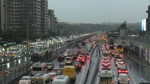 İstanbul'da sağanak yağışın ardından sabah trafik yoğunluğu %62'ye çıktı