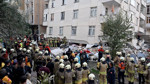 Maltepe'de 7 katlı binanın 3 katı çöktü: 5 kişi kurtarıldı, 7 kişi enkaz altında
