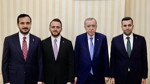 Cumhurbaşkanı Erdoğan Üsküdar ve Ataşehir Belediye Başkan Vekilleri'ni Kabul Etti