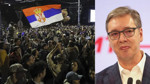 Sırbistan'da öğrenci hareketi, Vucic'in yönetimine meydan okudu