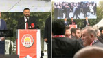 Özgür Çelik'e övgü kavga çıkardı: Nuri Aslan ve CHP heyeti ayrıldı