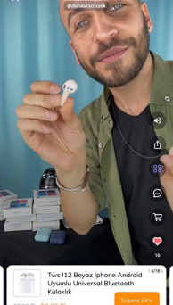 Çin modeli canlı online satışı Türkiye’ye getirdi - Resim : 3