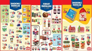 BİM market 21-24 Mart 2025 indirim kataloğu yayımlandı! Bugün BİM'e hangi ürünler geliyor?