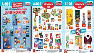 A101 market 22-28 Mart 2025 indirim kataloğu yayımlandı! A101'de hangi ürünlerde indirim var?